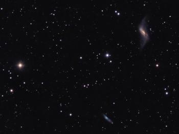 NGC660 as imaged in September 2020.