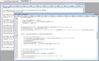 Part of the source code of MountCMD.
