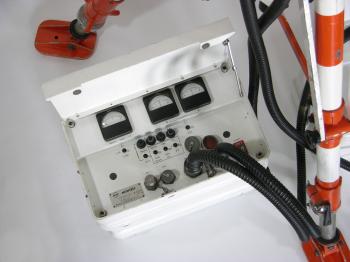 The 'Coffret IR' that controls the IR detection.