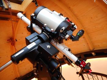 The GTT60 is the longest scope on the rig.