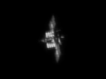 ISS as imaged on 30 March 2021.