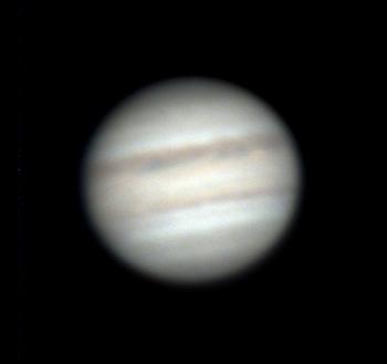 Jupiter imaged on 24 June 2019 without Barlow, my processing is stil progressing.